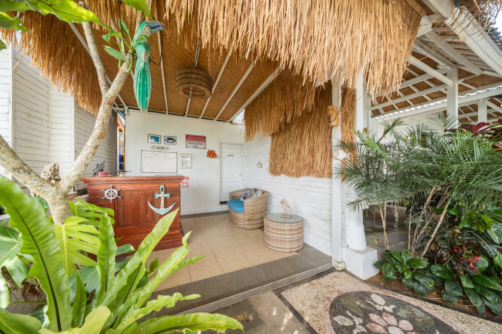 Nusa View reception area