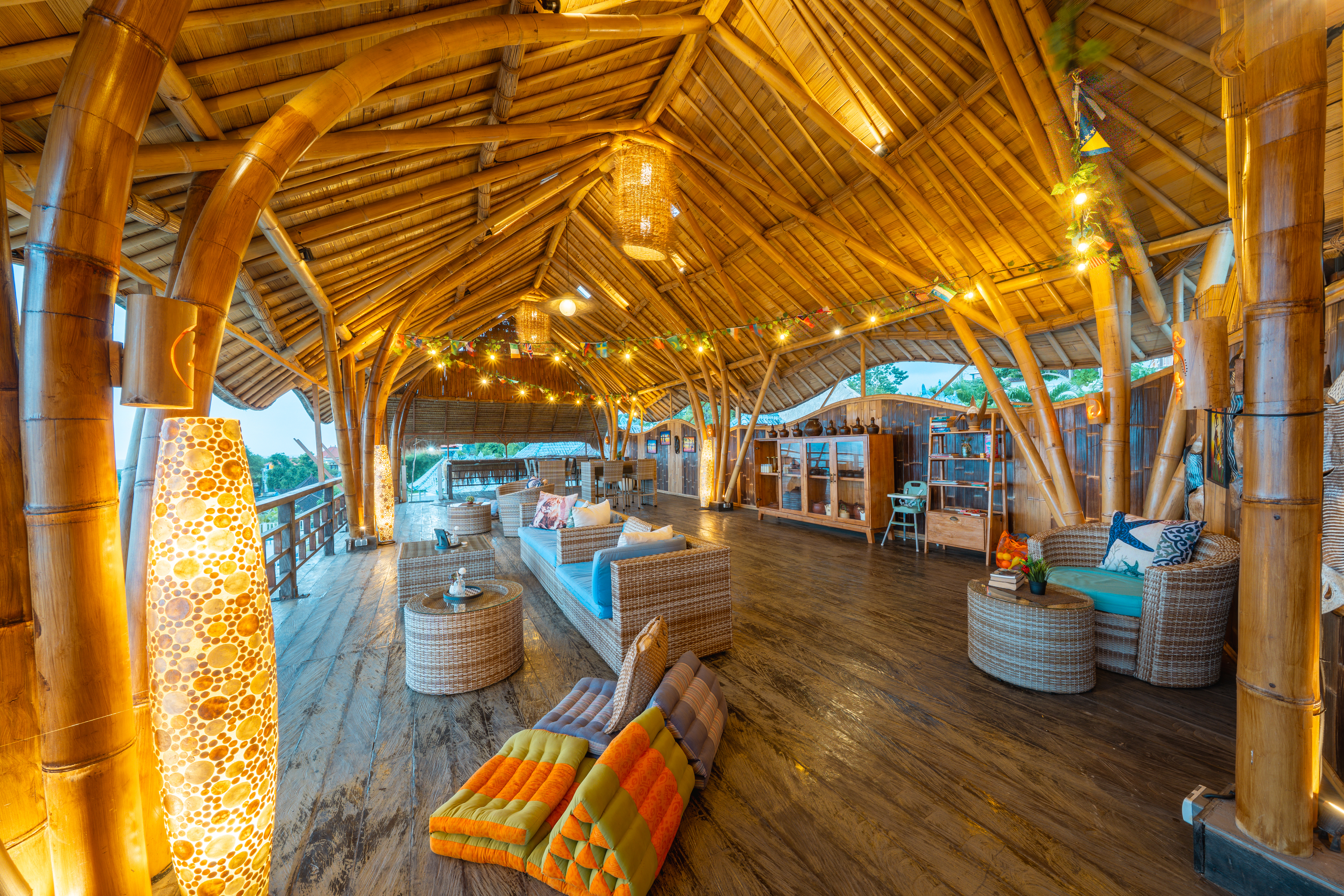Main dining area of the restaurant