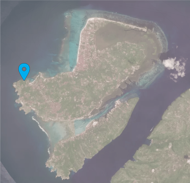 Secret Beach location